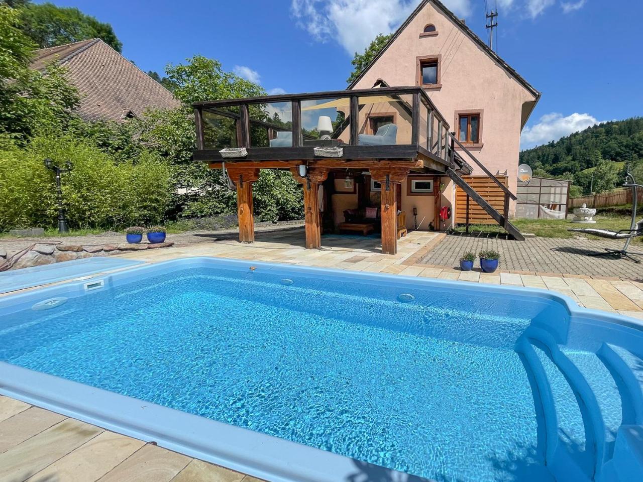 Ferienhaus Kappel Mit Pool Friburgo de Brisgovia Exterior foto